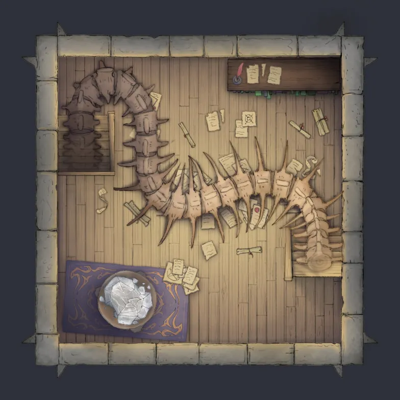 Magic Wizard's Tower map, Interior Floor 49 variant thumbnail