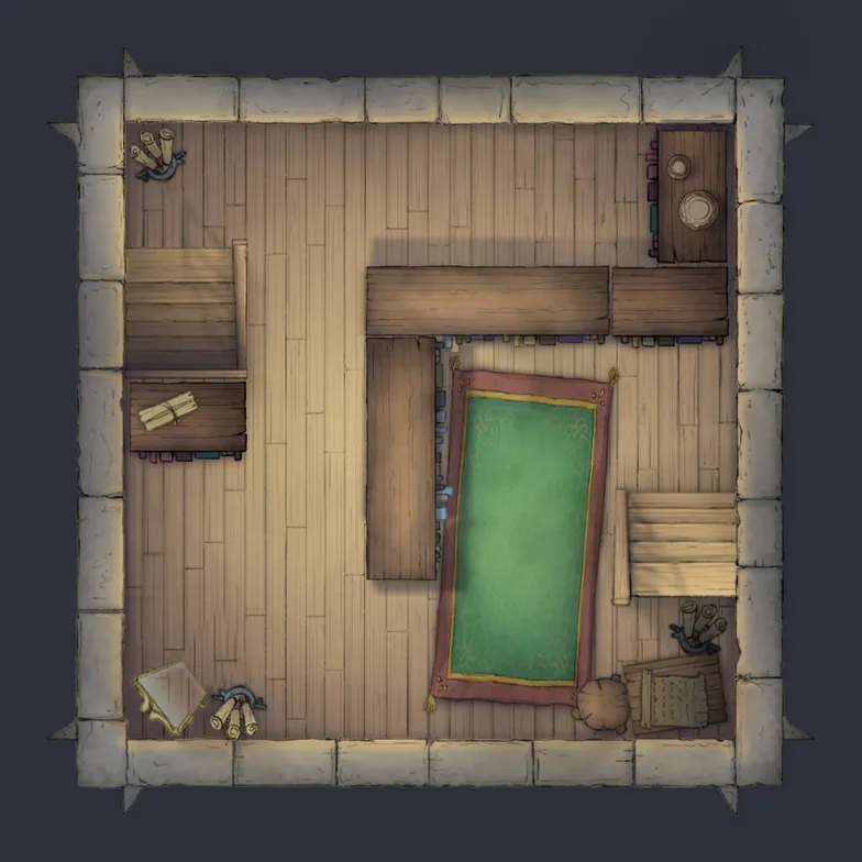 Magic Wizard's Tower map, Interior Floor 14 variant thumbnail