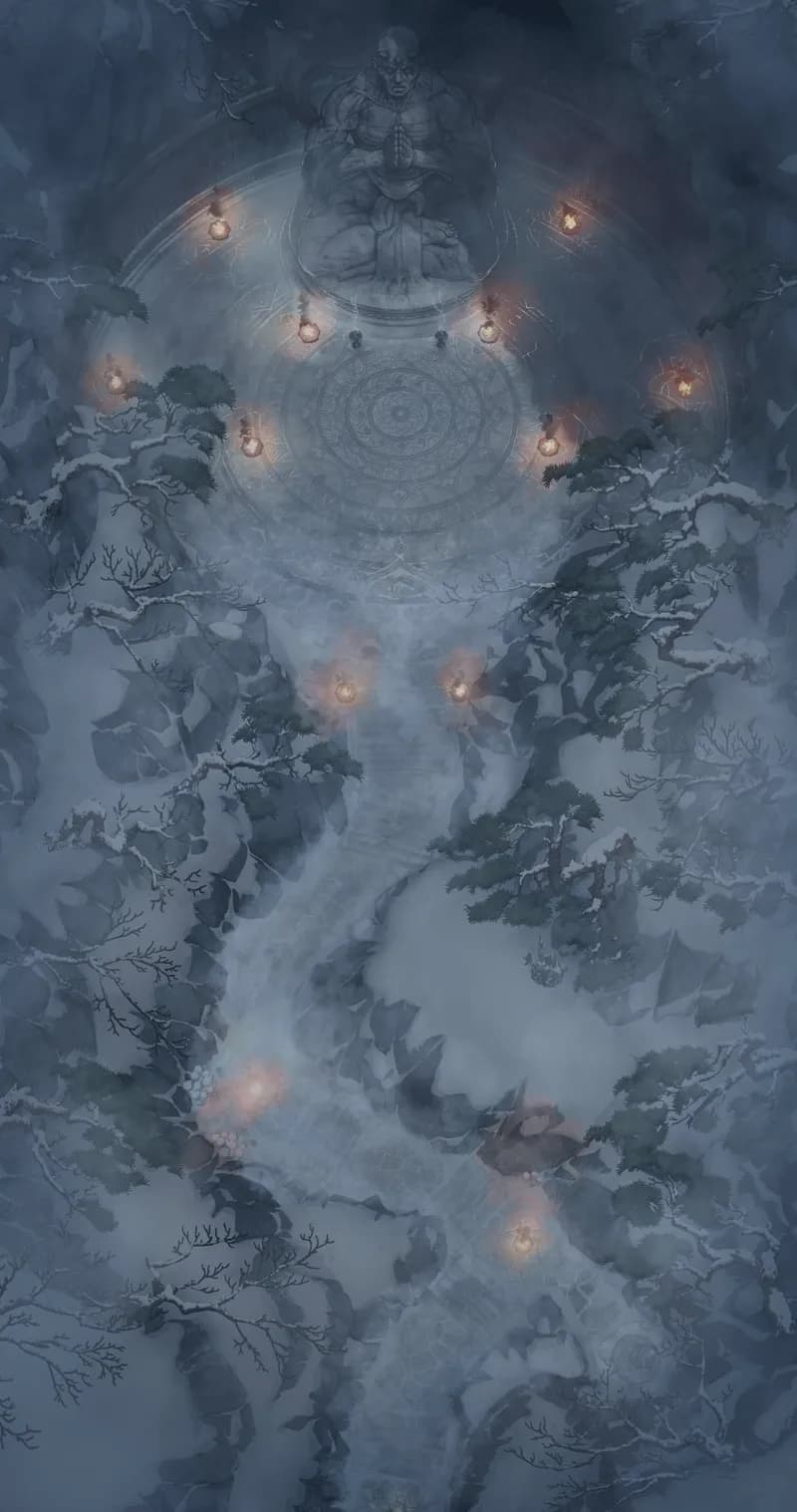 Cave Temple map, Fog variant thumbnail