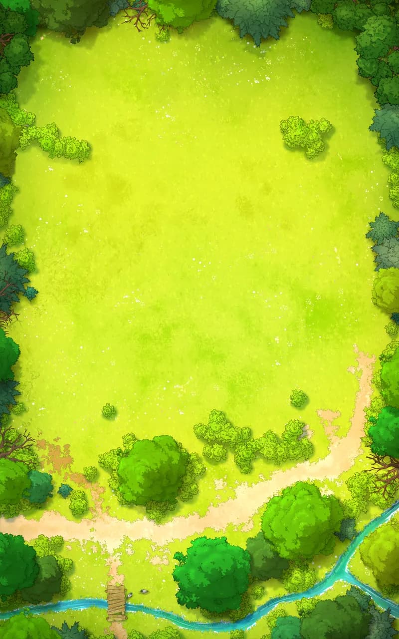 Quaint Village School map, Natural Day variant