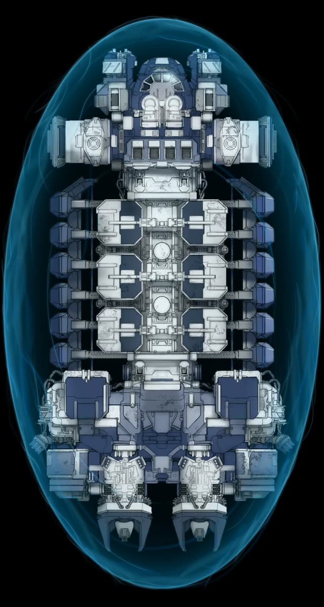 Odobenus map, Shield Exterior variant