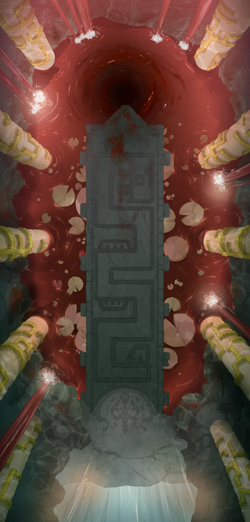 Secret Fey Fountain map, Sacrificial Vortex variant thumbnail