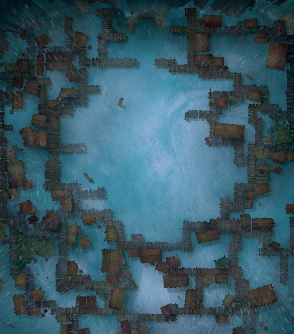 Bullywug Swamp map, Ice Night variant thumbnail