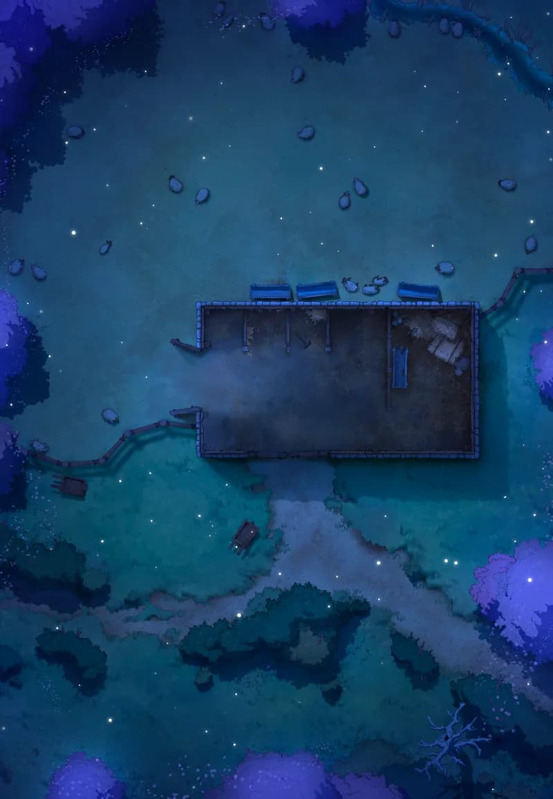 Ages of the Vale: Barn map, Indoors Spring Night variant thumbnail