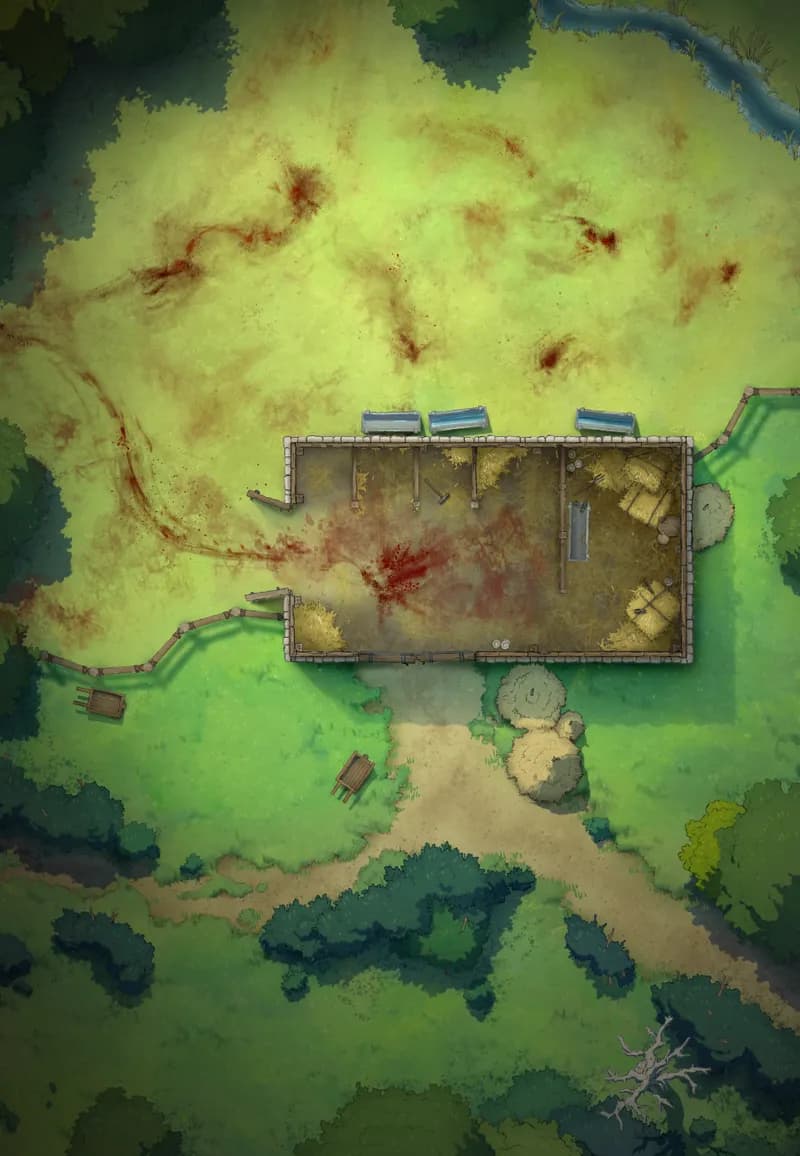 Ages of the Vale: Barn map, Indoors Shuck Attack Day variant thumbnail