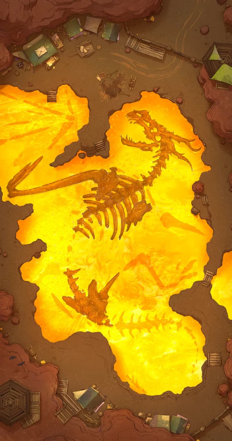 Archaeological Dig map, Amber variant thumbnail