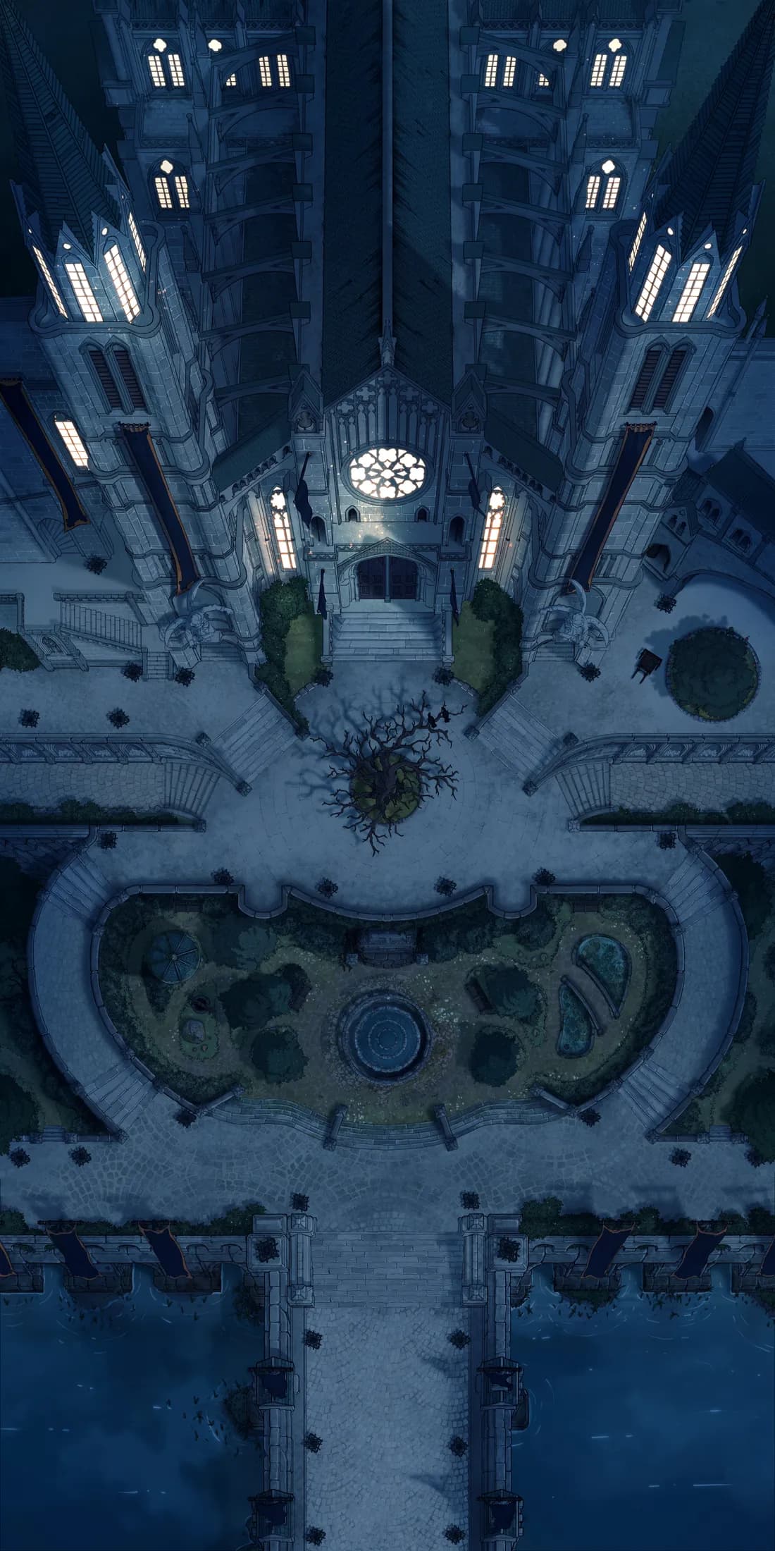 Grand Cathedral map, Night Interior Lit variant thumbnail