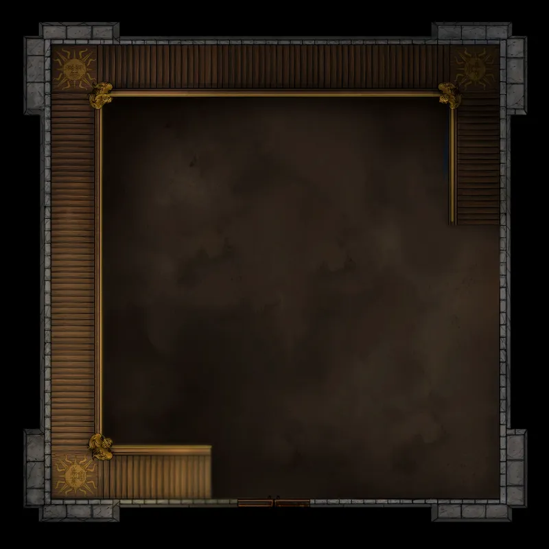 Arcane Clocktower map, Non Magical Ground Floor variant thumbnail