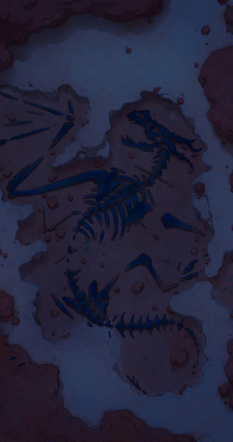 Archaeological Dig map, No Camp Night variant thumbnail
