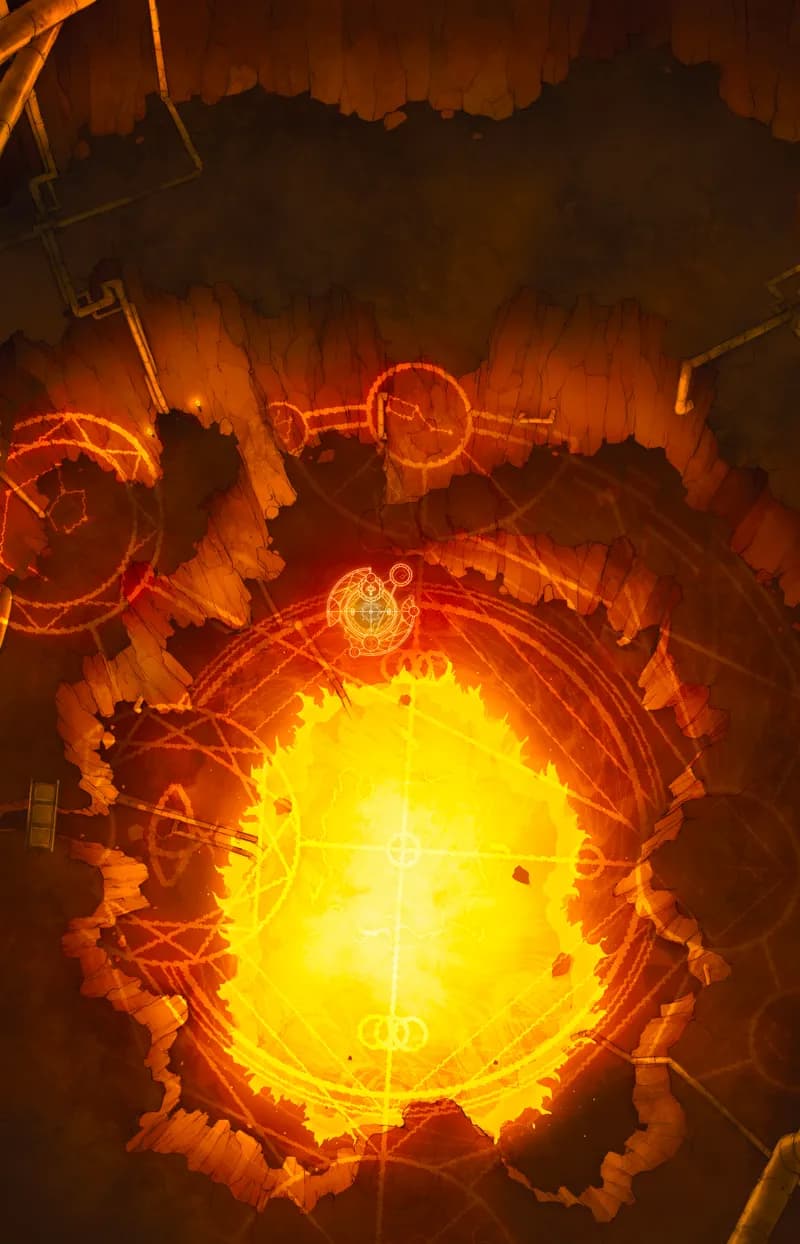 Geothermal Rift map, The Summoning No Monsters variant thumbnail
