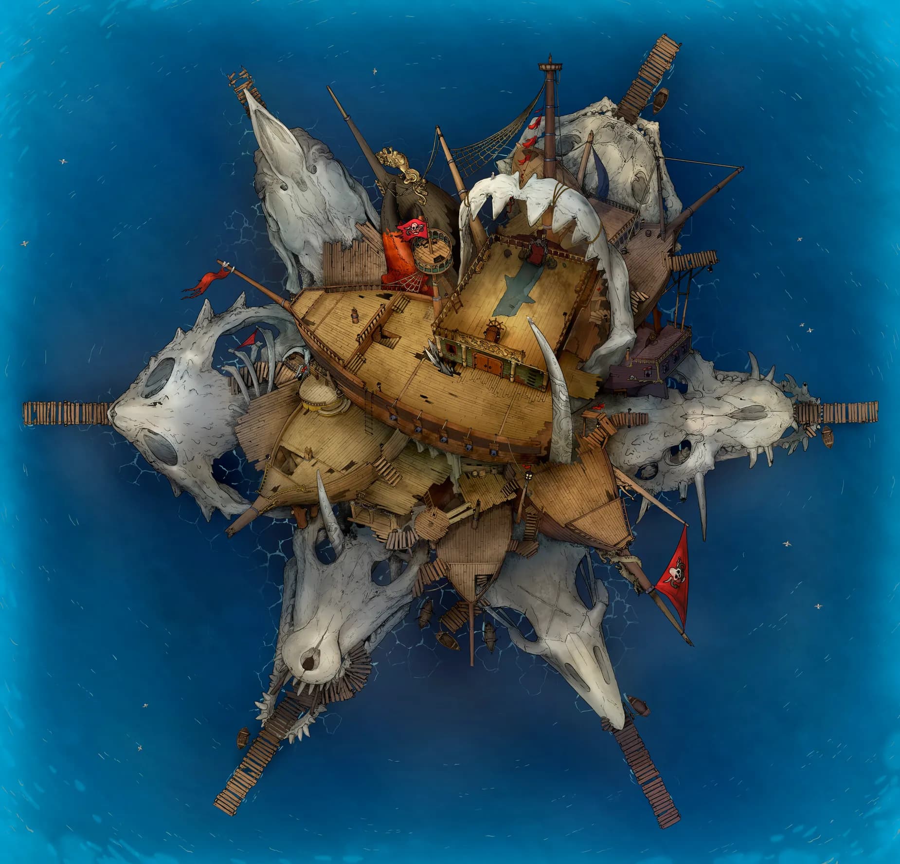 Pirate Lord's Lair map, Original Day variant