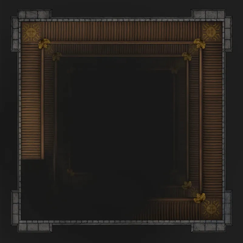 Arcane Clocktower map, Non Magical Stair Levels variant thumbnail