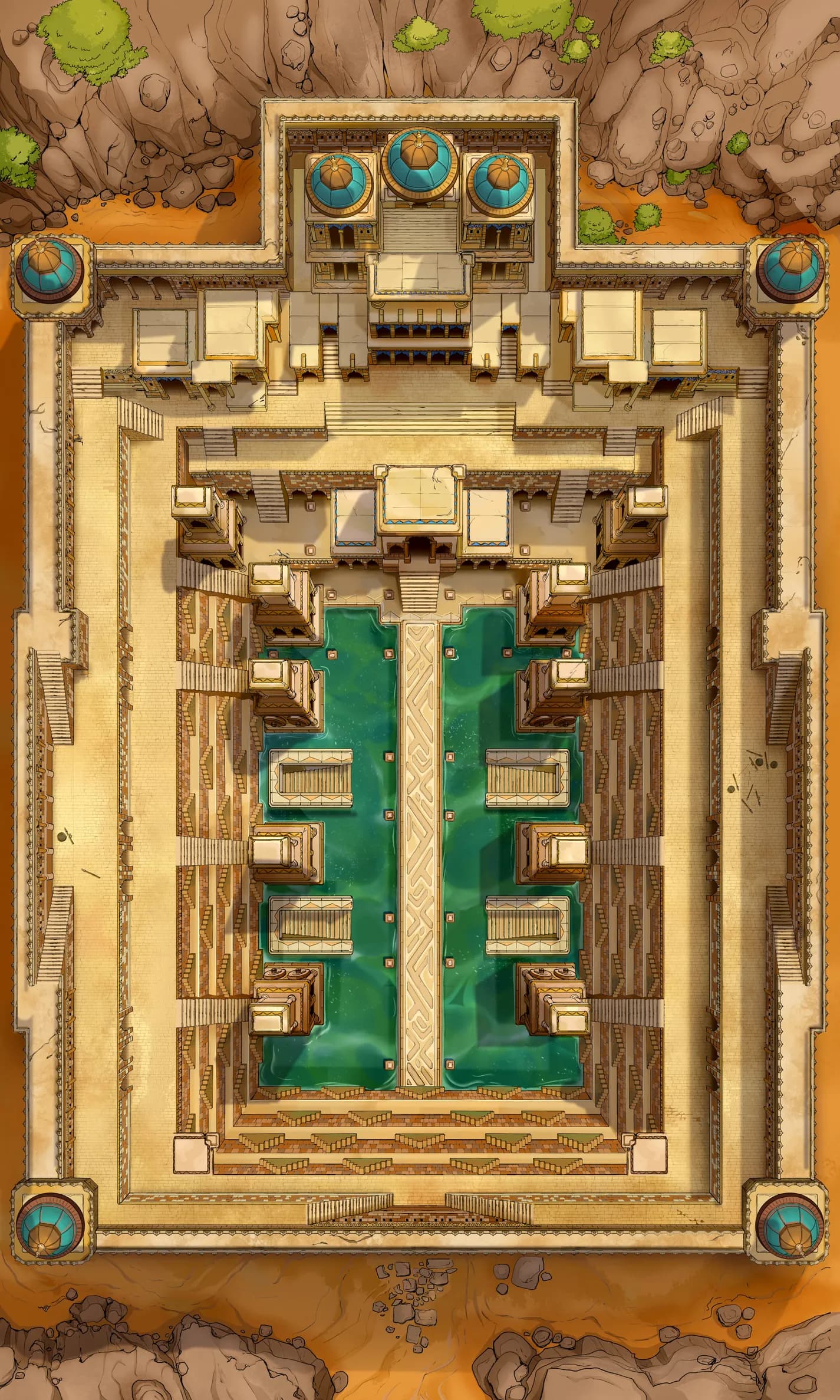 Ancient Stepwell map, Original Day variant thumbnail