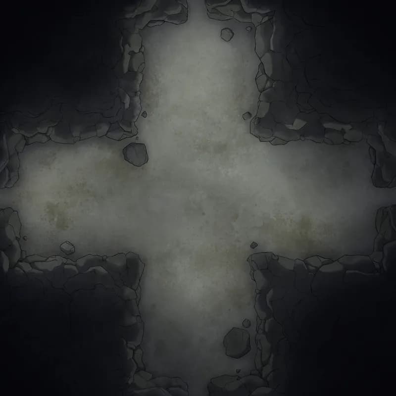 Modular Caves map, Crossroads 01 variant thumbnail