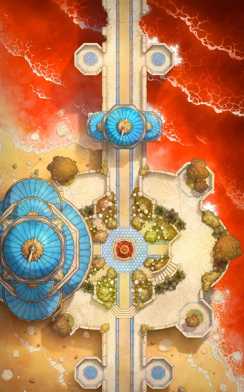 Djinn Gardens map, Blood Water variant thumbnail