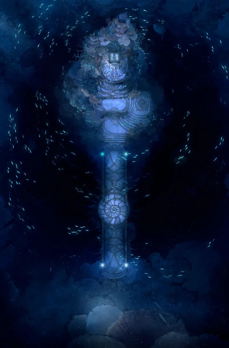 Coral Throne map, Deep Sea variant thumbnail
