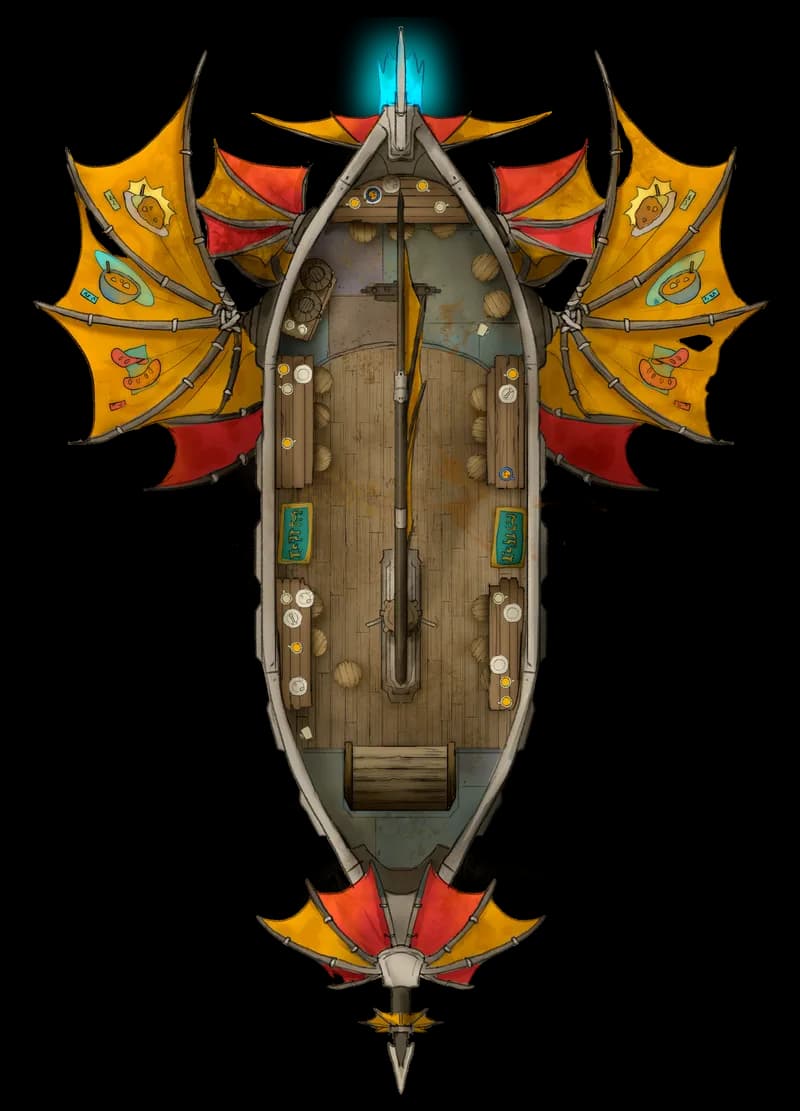 Airships! Pt. 2 map, Lionfin Greasy Spoon variant thumbnail