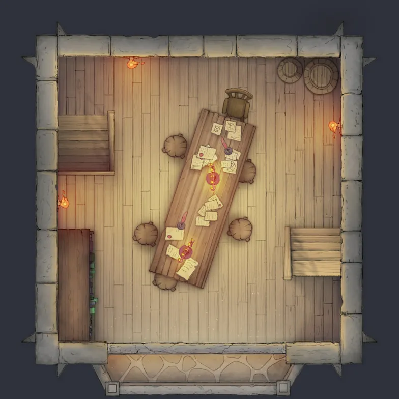 Magic Wizard's Tower map, South Balcony 03 variant thumbnail