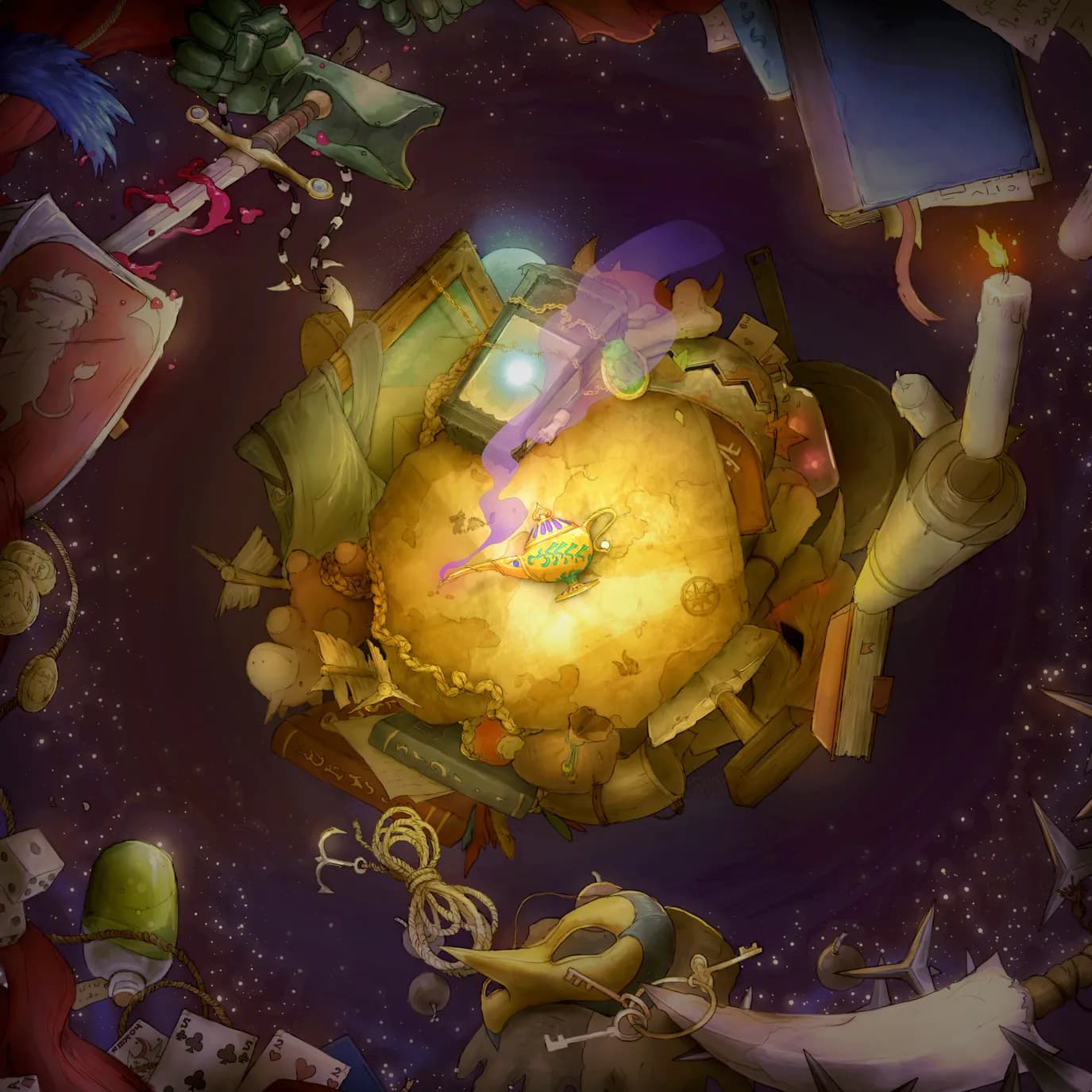 Inside a Bag of Holding map, Genie Lamp variant thumbnail