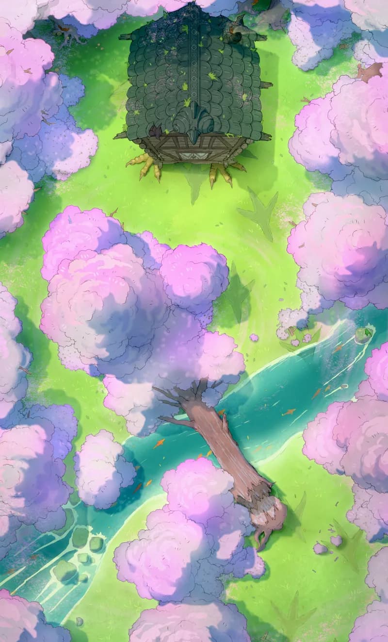 Baba Yaga's Domain map, Spring variant thumbnail