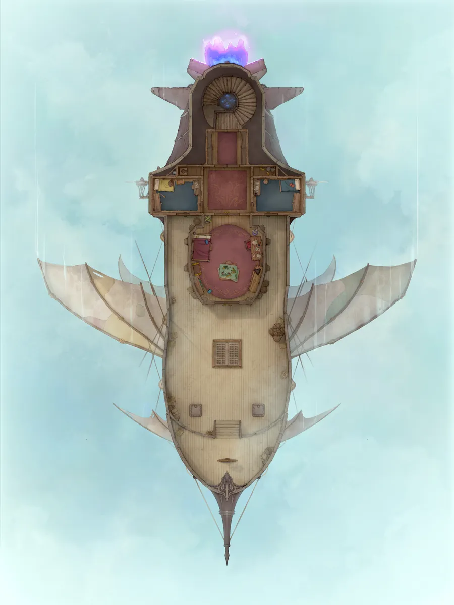 Airships! map, Original Deck Day variant thumbnail