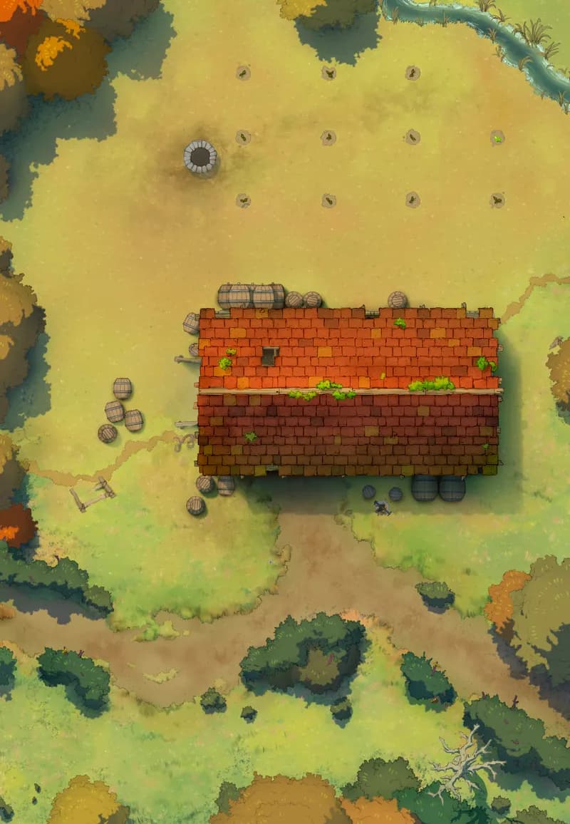 Ages of the Vale: Apple Press map, Roof Autumn Day variant thumbnail