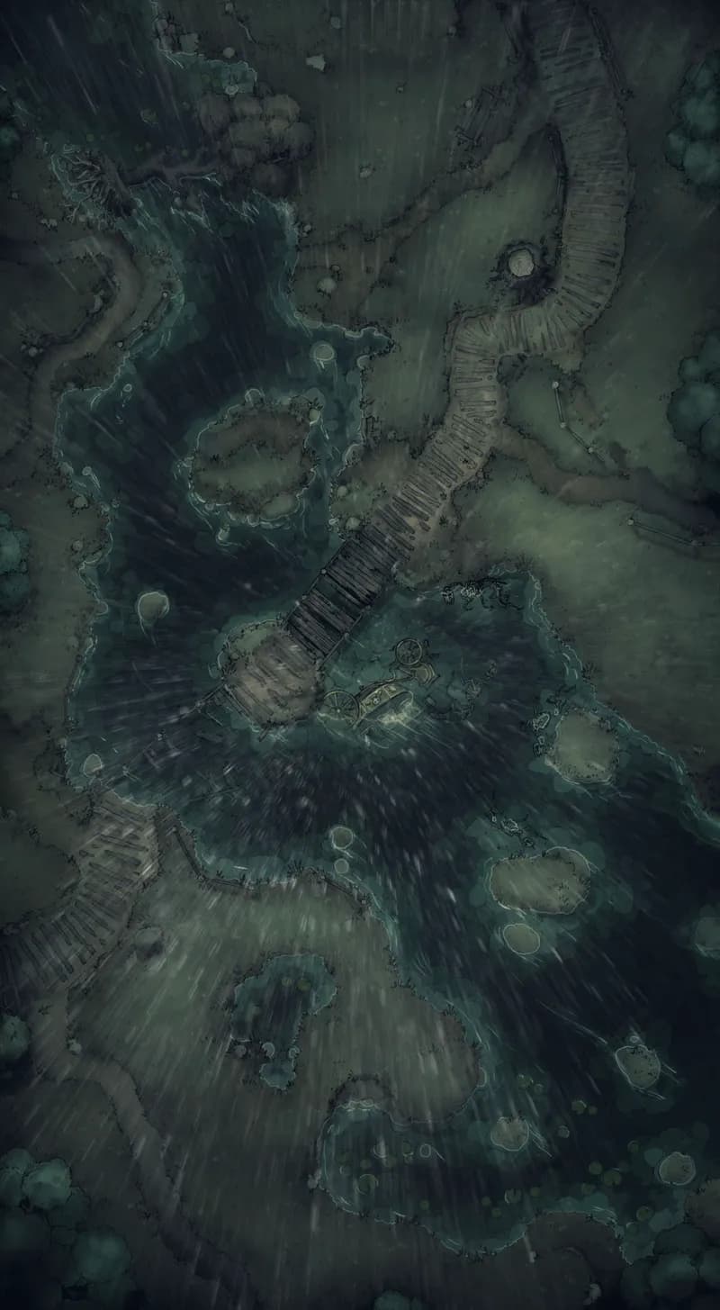 Banshee Moor map, Rain variant thumbnail