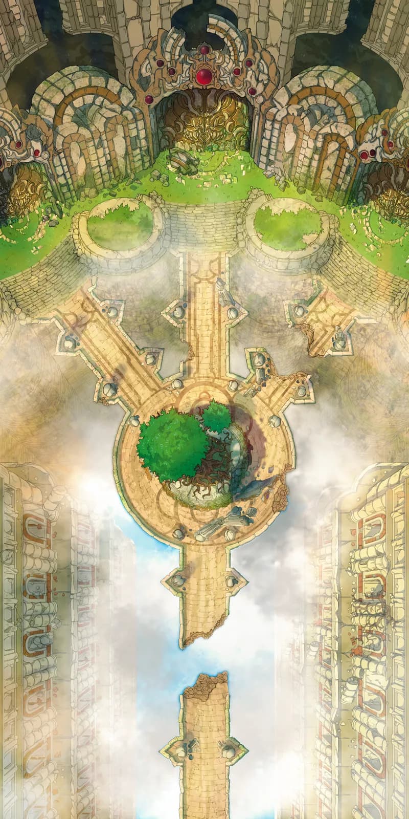 Flooded Fey Ruins map, Sky Temple Ruins variant thumbnail