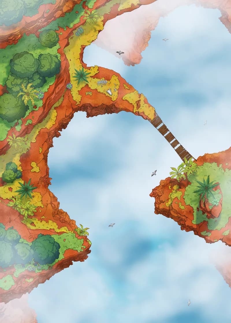Beachside Cliff map, Floating Cliff Day variant thumbnail