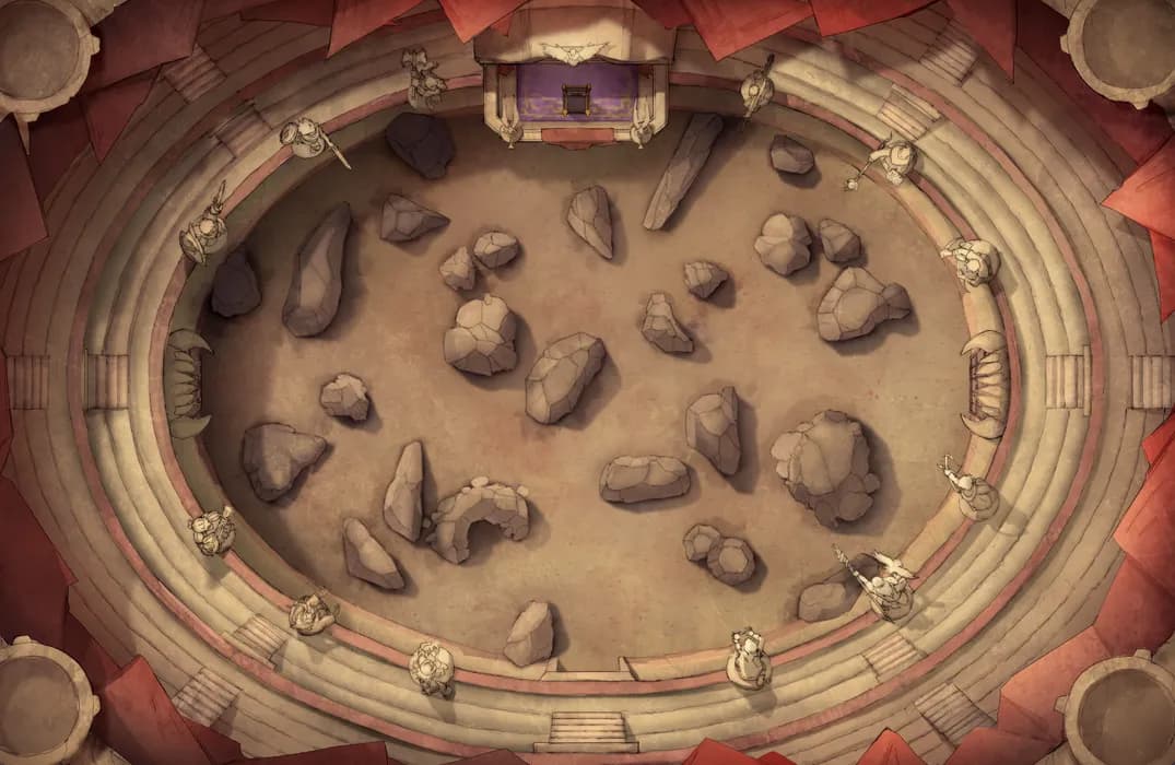 Colosseum of Challenges map, Earth Trial Day variant thumbnail