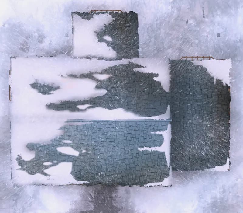 City Streets map, Eckart's Armour Shop Roof Snow variant thumbnail