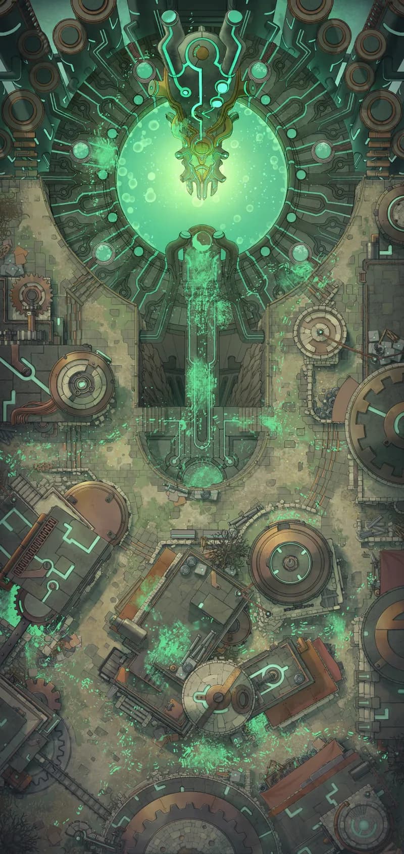 Warforged City Centre map, Warforged Slaughter variant thumbnail