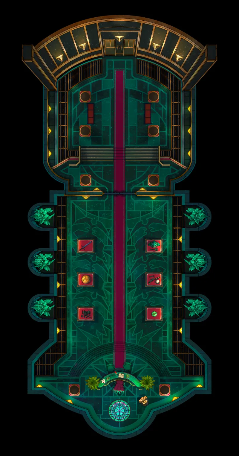 Wizard Bank Interior map, Floor B2 Original Day variant thumbnail