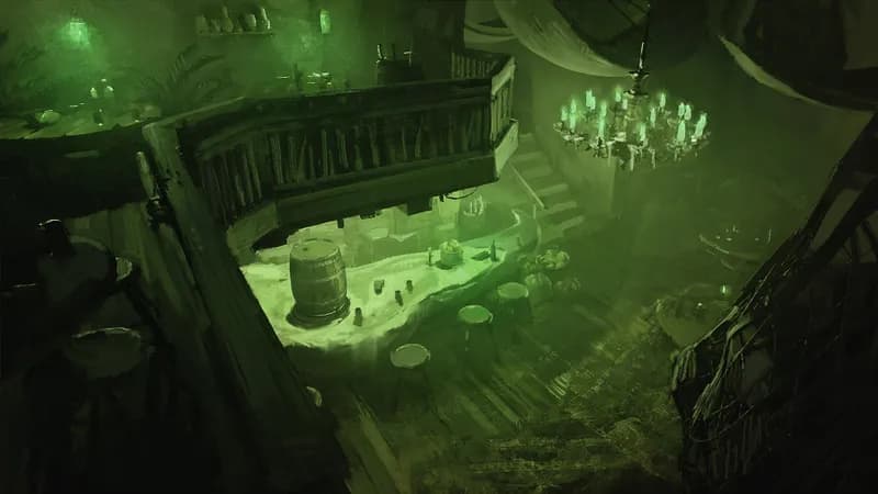 Port Pirate Tavern map, Ghost Tavern Empty variant