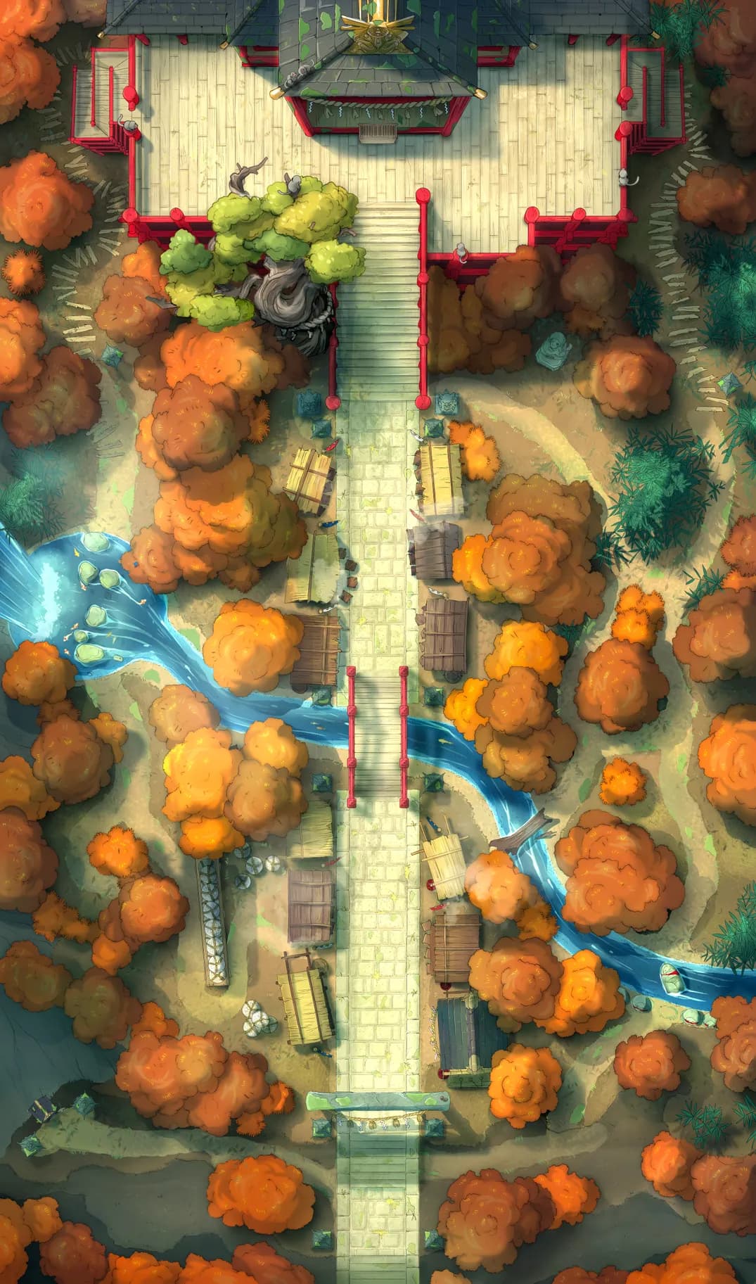 Forest Shrine Festival map, Autumn variant thumbnail
