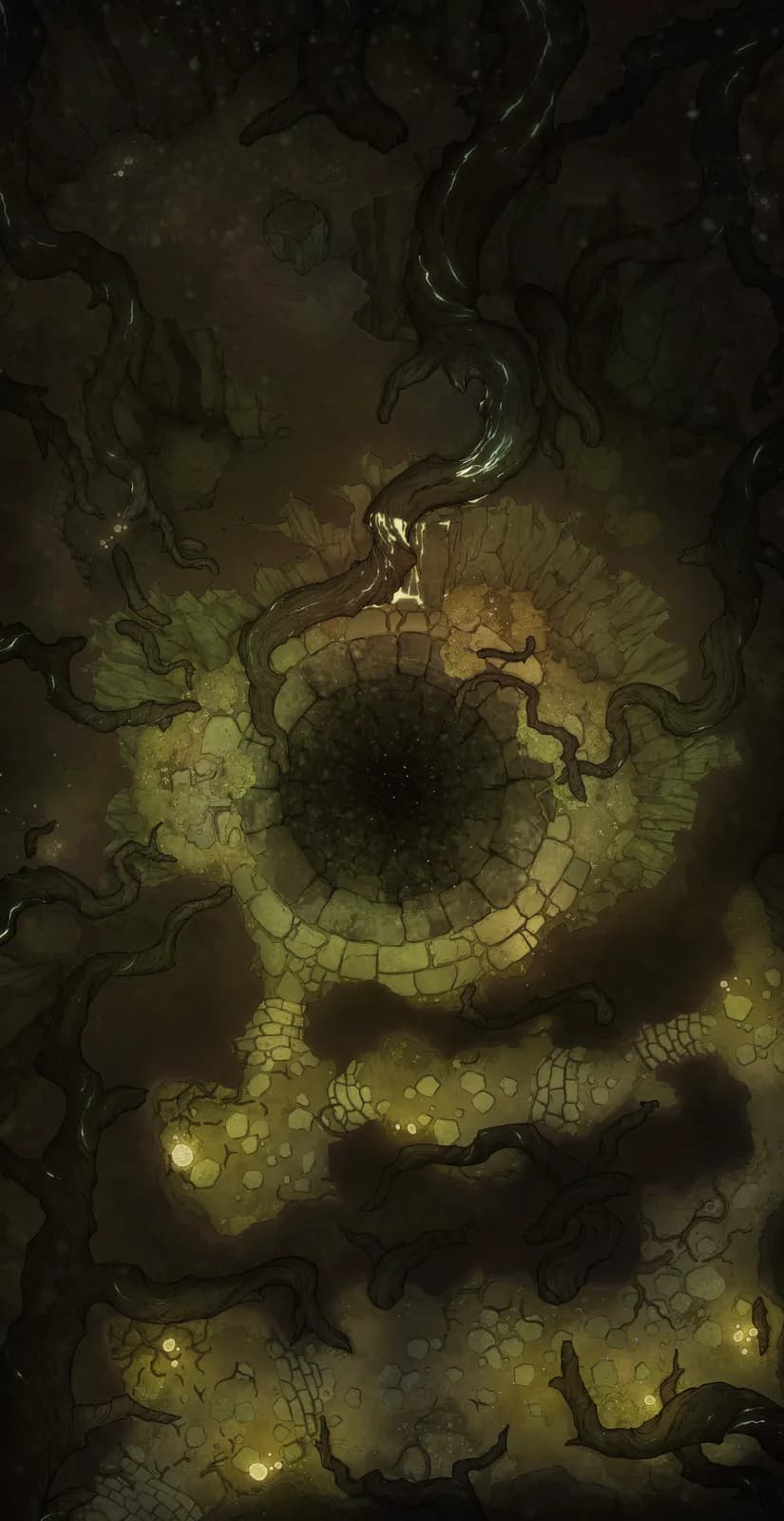 Yggdrasil Roots map, Swamp Empty variant thumbnail