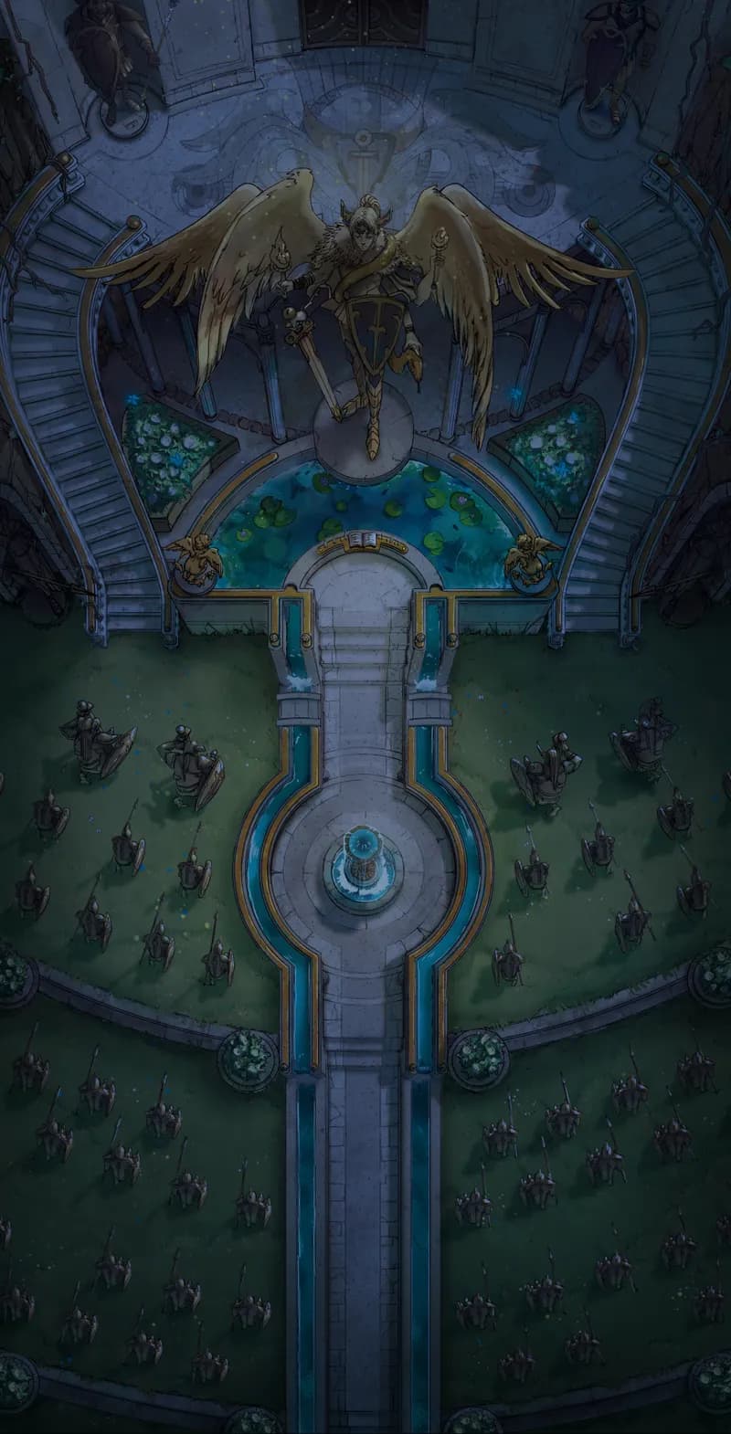 Imperial Graveyard map, Statues Night variant thumbnail