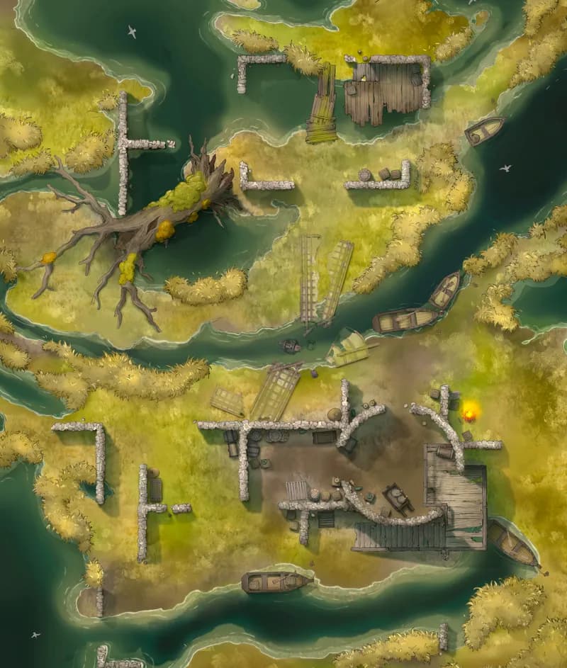 Smuggler's Fen map, Original Day variant thumbnail