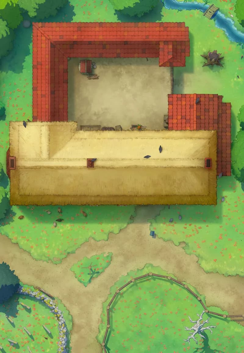 Ages of the Vale: Coaching House map, Roof Original Day variant thumbnail