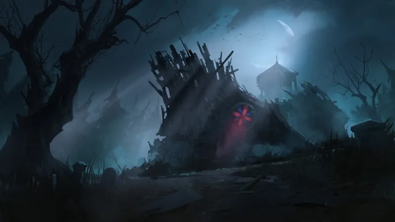 Forgotten Chapel map, Moon Light variant