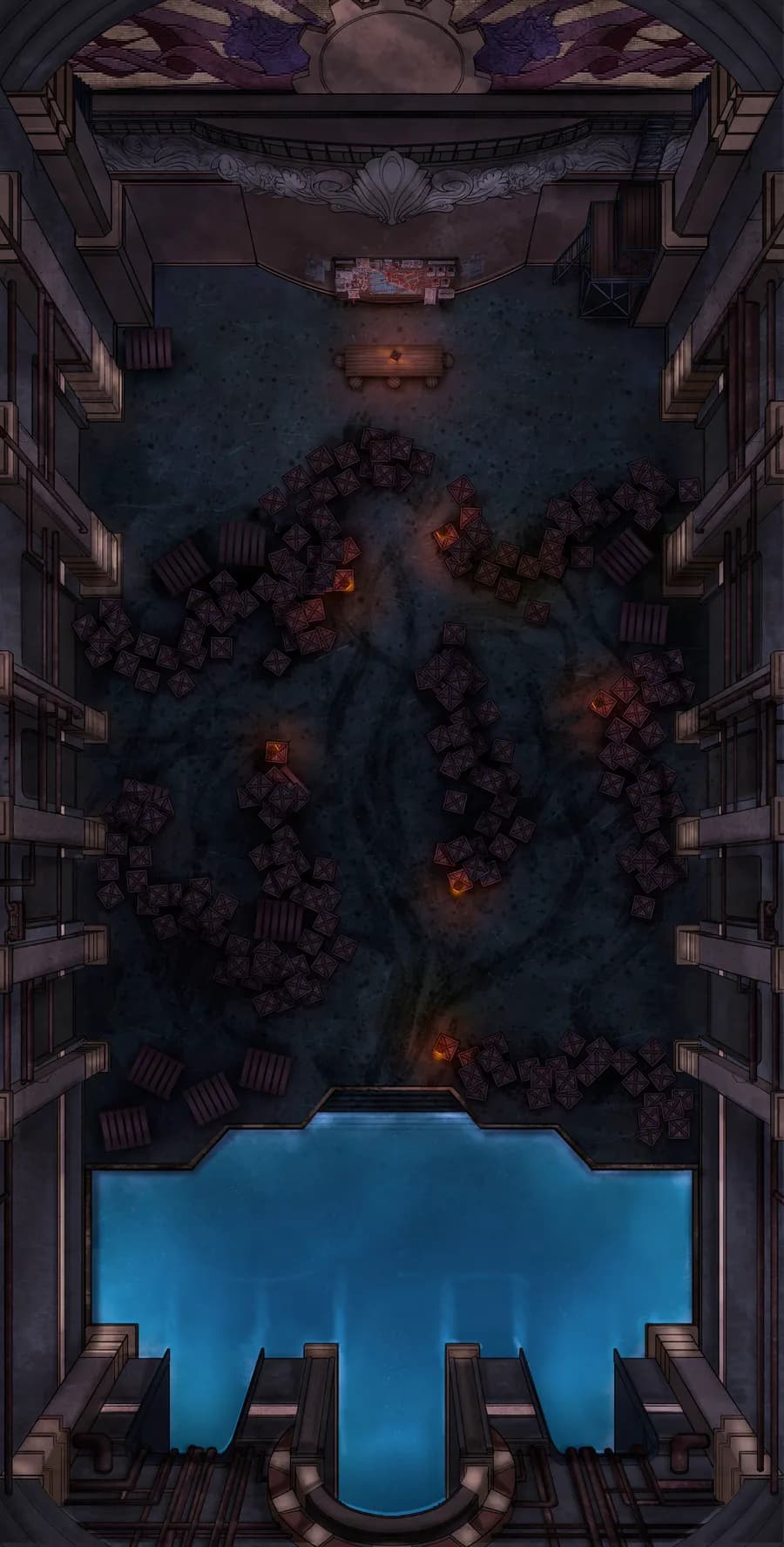 Train Station Platforms map, Thief Hideout No Boat variant thumbnail