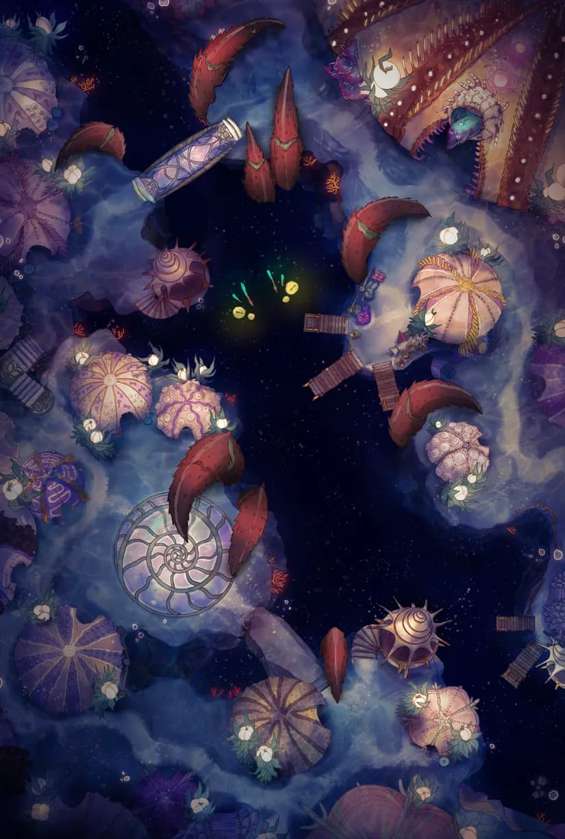 Merfolk Marina map, Giant Terror variant thumbnail