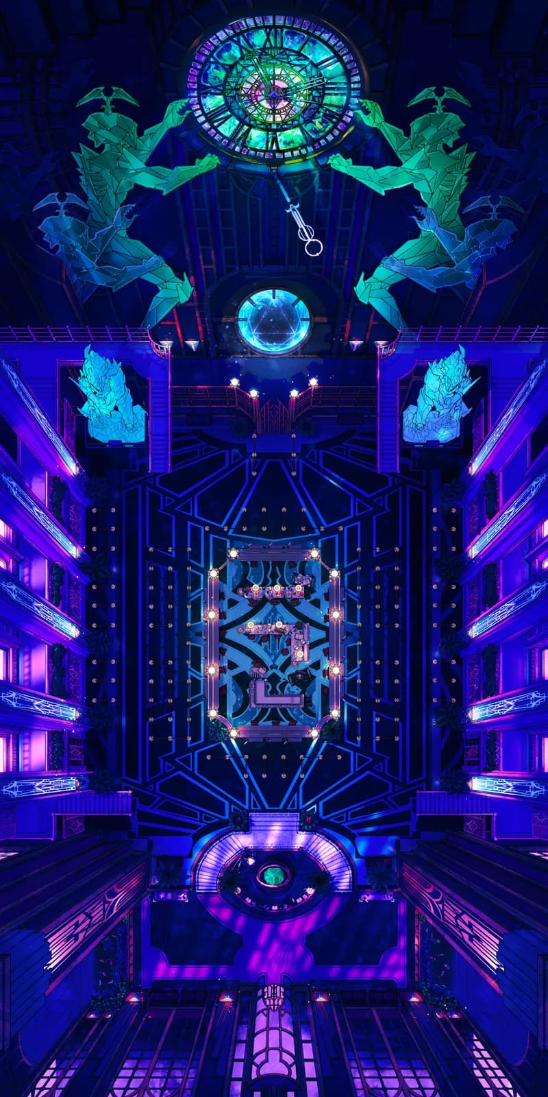 Wizard Vault map, Indigo Bank Portal variant thumbnail