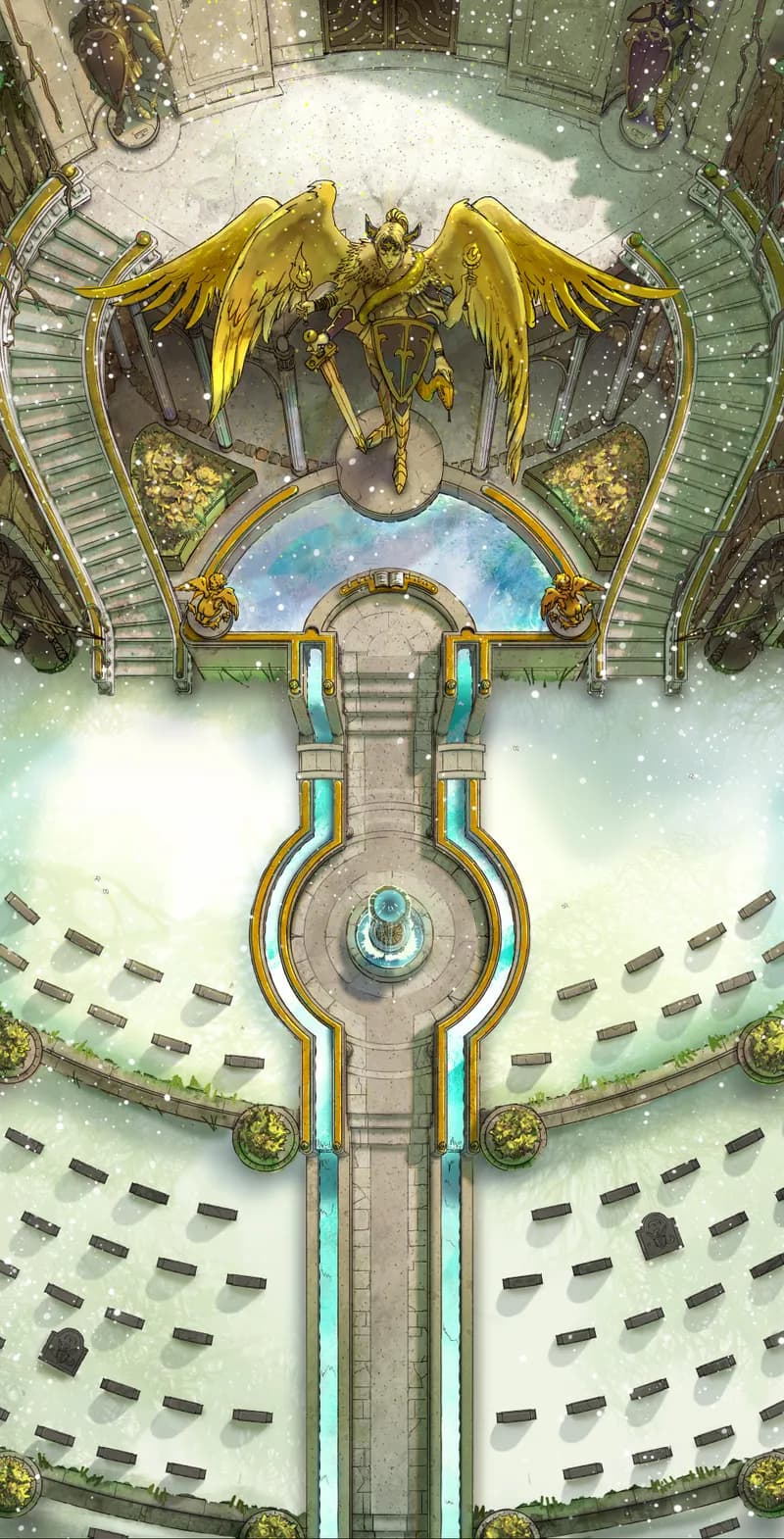 Imperial Graveyard map, Snow Day variant thumbnail