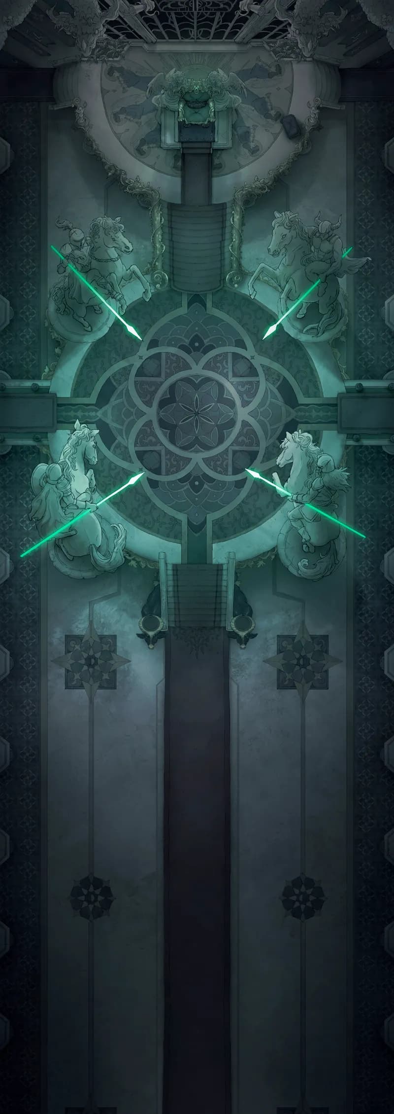 Royal Throne Room map, Knightmare variant thumbnail