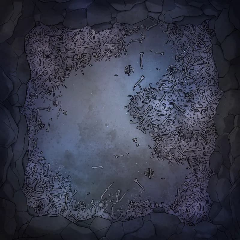 Modular Caves map, Bone Pit variant thumbnail