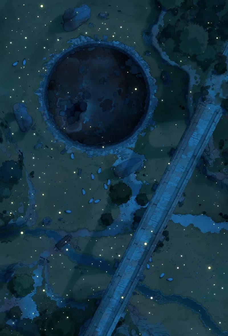 Burial Barrow map, Fireflies variant thumbnail
