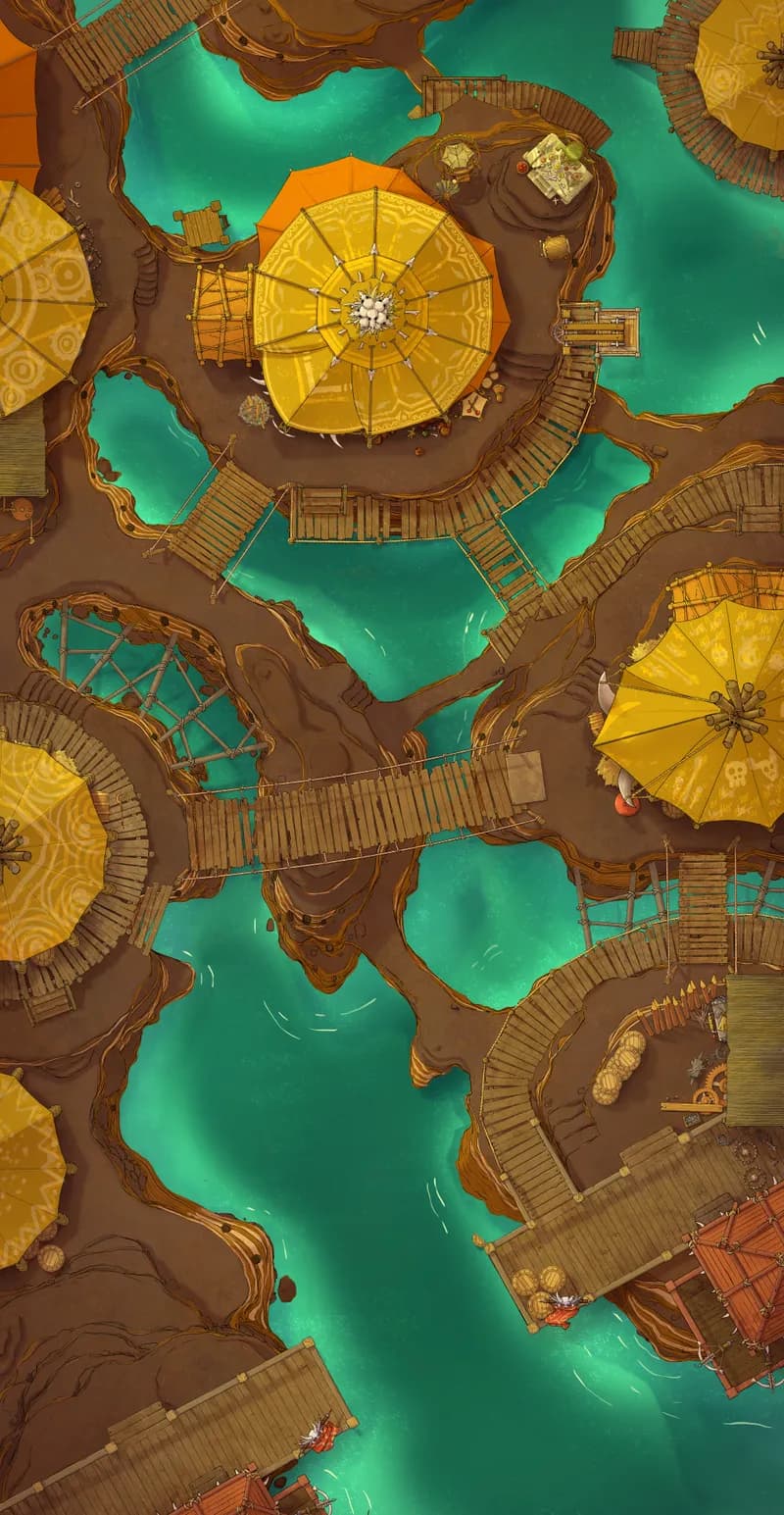 Goblin City Centre map, River variant thumbnail
