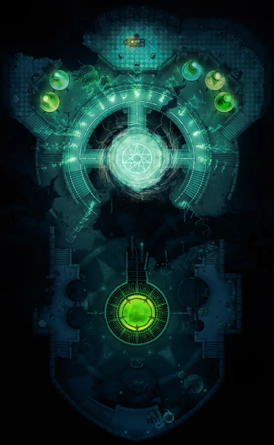Alchemy Dungeon map, Activated variant thumbnail