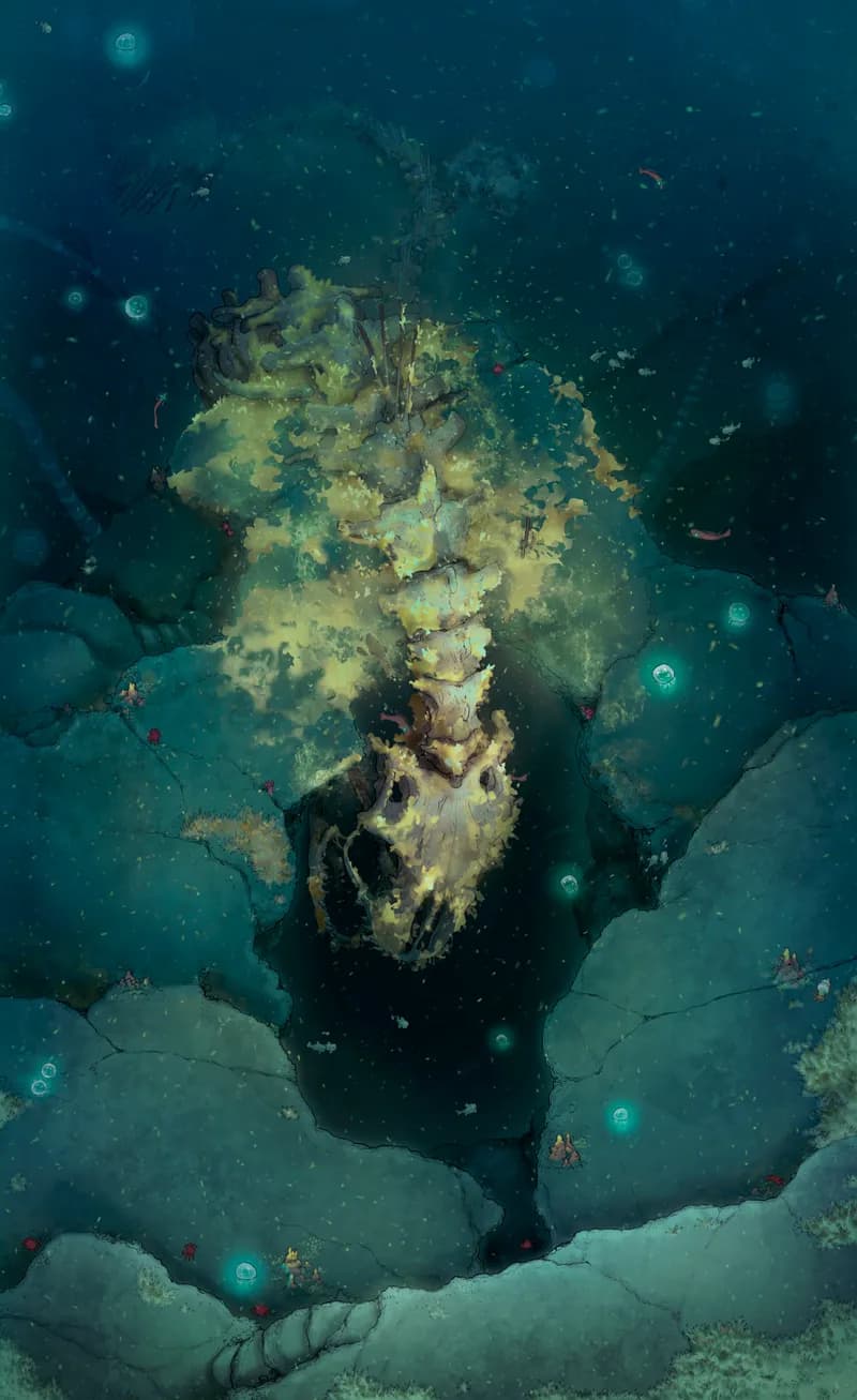 Abyssal Fall map, Zone 1 Lord Of The Deep variant thumbnail
